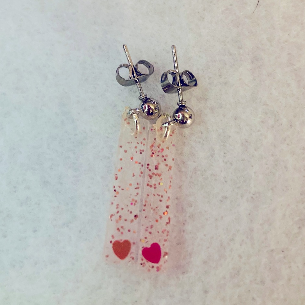 Pierced earrings